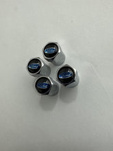 Load image into Gallery viewer, Set of 4 Universal Ford Silver  Wheel Stem Air Valve Caps ab476cfa