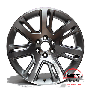 CADILLAC ESCALADE ESCALADE ESV 2015 2016 2017 2018 2019 2020 22 INCH ALLOY WHEEL RIM FACTORY OEM 4738 22939271   Manufacturer Part Number: 22939271; 22939280 Hollander Number: 4738 Condition: Remanufactured to Original Factory Condition Finish: MACHINED CHARCAOL Size: 22" x 9" Bolts: 6 x 139.7mm Offset: 24 mm Position: UNIVERSAL