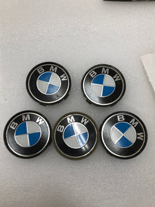 5x BMW GENUINE CENTRE CAP 6768640 68mm a7747ccb