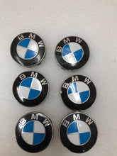 Load image into Gallery viewer, Set of 3 Genuine BMW Center Cap Hubcap 68MM 22405910 5bf93914
