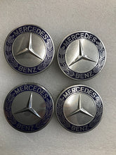 Load image into Gallery viewer, SET OF 4 MERCEDES-BENZ WHEEL CENTER CAPS A1714000125 4bea7cb3