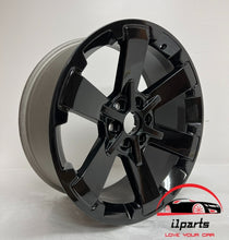 Load image into Gallery viewer,  CHEVROLET SILVERADO 1500 PICKUP SUBURBAN 1500 TAHOE 2014 2015 2016 2017 2018 2019 2020 22 INCH ALLOY RIM WHEEL FACTORY OEM 5662 19301162   Manufacturer Part Number: 19301162; 19301162 Hollander Number: 5662 Condition: Remanufactured to Original Factory Condition Finish: BLACK Size: 22&quot; x 9&quot; Bolts: 6x5.5mm Offset:24mm Position: UNIVERSAL