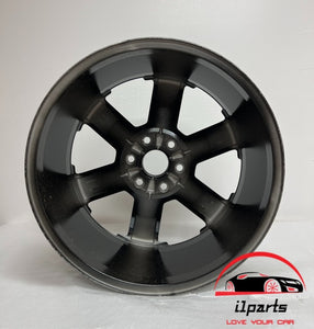  CHEVROLET SILVERADO 1500 PICKUP SUBURBAN 1500 TAHOE 2014 2015 2016 2017 2018 2019 2020 22 INCH ALLOY RIM WHEEL FACTORY OEM 5662 19301162   Manufacturer Part Number: 19301162; 19301162 Hollander Number: 5662 Condition: Remanufactured to Original Factory Condition Finish: BLACK Size: 22" x 9" Bolts: 6x5.5mm Offset:24mm Position: UNIVERSAL