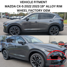 Load image into Gallery viewer, MAZDA CX-5 2022 2023 19&quot; ALLOY RIM WHEEL FACTORY OEM 65010