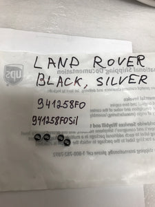 Set of 4 Universal Land rover Silver Wheel Stem Air Valve Caps 941258f0Sil