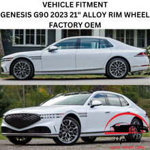 Load image into Gallery viewer, GENESIS G90 2023 21&quot; ALLOY REAR RIM WHEEL FACTORY OEM 95462