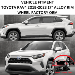 TOYOTA RAV4 2019-2023 17" ALLOY RIM WHEEL FACTORY OEM 75240