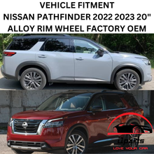 Load image into Gallery viewer, NISSAN PATHFINDER 2022 2023 20" ALLOY RIM WHEEL FACTORY OEM 95194