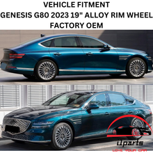 Load image into Gallery viewer, GENESIS G80 2023 19&quot; ALLOY FRONT RIM WHEEL FACTORY OEM 95483