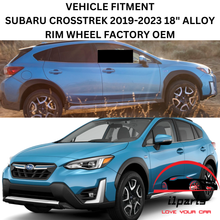 Load image into Gallery viewer, SUBARU CROSSTREK 2019-2023 18" ALLOY RIM WHEEL FACTORY OEM 68874