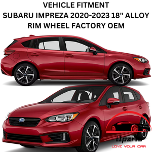 SUBARU IMPREZA 2020-2023 18" ALLOY RIM WHEEL FACTORY OEM 68878