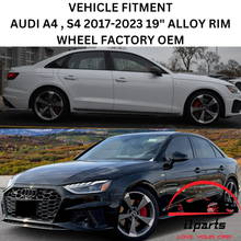 Load image into Gallery viewer, AUDI A4 , S4 2017-2023 19&quot; ALLOY RIM WHEEL FACTORY OEM 59031