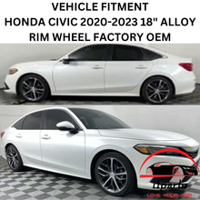 Load image into Gallery viewer, HONDA CIVIC 2020-2023 18&quot; ALLOY RIM WHEEL FACTORY OEM 63163