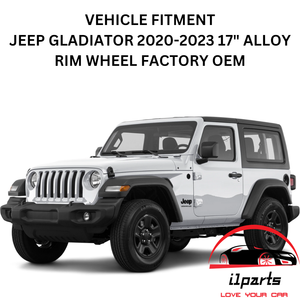 JEEP GLADIATOR 2020-2023 17" ALLOY RIM WHEEL FACTORY OEM 96600