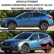 Load image into Gallery viewer, SUBARU CROSSTREK 2021-2023 17" ALLOY RIM WHEEL FACTORY OEM 96985