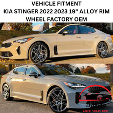 Load image into Gallery viewer, KIA STINGER 2022 2023 19&quot; ALLOY REAR RIM WHEEL FACTORY OEM 95134