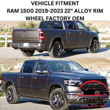 Load image into Gallery viewer, RAM 1500 2019-2023 22&quot; ALLOY RIM WHEEL FACTORY OEM 2685