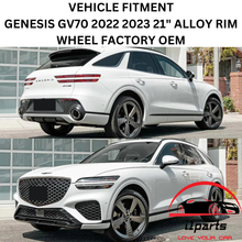 Load image into Gallery viewer, GENESIS GV70 2022 2023 21&quot; ALLOY RIM WHEEL FACTORY OEM 95195