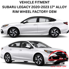 Load image into Gallery viewer, SUBARU LEGACY 2020-2023 17&quot; ALLOY RIM WHEEL FACTORY OEM 68882