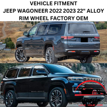 Load image into Gallery viewer, JEEP WAGONEER 2022 2023 22&quot; ALLOY RIM WHEEL FACTORY OEM 95270