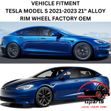 Load image into Gallery viewer, TESLA MODEL S 2021-2023 21&quot; ALLOY RIM WHEEL FACTORY OEM 95238