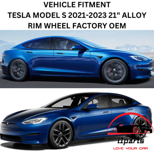 TESLA MODEL S 2021-2023 21" ALLOY RIM WHEEL FACTORY OEM 95238