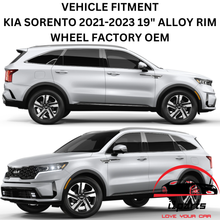 Load image into Gallery viewer, KIA SORENTO 2021-2023 19&quot; ALLOY RIM WHEEL FACTORY OEM 95410