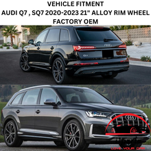 Load image into Gallery viewer, AUDI Q7 , SQ7 2020-2023 21&quot; ALLOY RIM WHEEL FACTORY OEM 95041