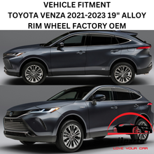 Load image into Gallery viewer, TOYOTA VENZA 2021-2023 19" ALLOY RIM WHEEL FACTORY OEM 95009