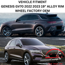 Load image into Gallery viewer, GENESIS GV70 2022 2023 19&quot; ALLOY REAR RIM WHEEL FACTORY OEM 95324
