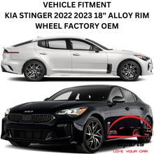 Load image into Gallery viewer, KIA STINGER 2022 2023 18&quot; ALLOY RIM WHEEL FACTORY OEM 95148