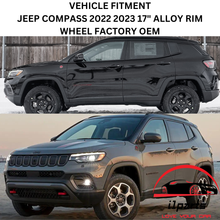 Load image into Gallery viewer, JEEP COMPASS 2022 2023 17&quot; ALLOY RIM WHEEL FACTORY OEM 95283