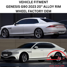 Load image into Gallery viewer, GENESIS G90 2023 20&quot; ALLOY RIM WHEEL FACTORY OEM 95460