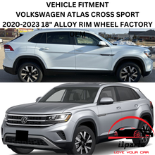 Load image into Gallery viewer, VOLKSWAGEN ATLAS CROSS SPORT 2020-2023 18" ALLOY RIM WHEEL FACTORY OEM 96849