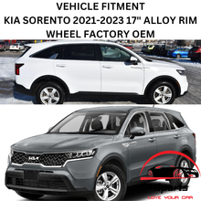 Load image into Gallery viewer, KIA SORENTO 2021-2023 17&quot; ALLOY RIM WHEEL FACTORY OEM 95075