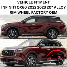 Load image into Gallery viewer, INFINITI QX60 2022 2023 20&quot; ALLOY RIM WHEEL FACTORY OEM 95325