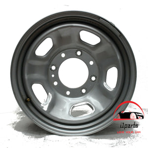 FORD F250SD F350SD PICKUP 2011 2012 2013 2014 2015 2016 2017 18 INCH ALLOY RIM WHEEL FACTORY OEM 3842 BC341015PA   Manufacturer Part Number: BC341015PA; BC341015AA; BC34-1015; BC34-1015 AA Hollander Number: 3842 Condition: Remanufactured to Original Factory Condition Finish: SILVER Size: 18" x 8" Bolts: 8x170mm Offset: 40mm Position: UNIVERSAL