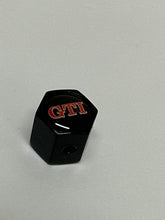 Load image into Gallery viewer, Set of 4 Universal GTI Wheel Stem Air Valve Caps Anti-theft Cover Kit 1f3a4478