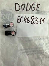 Load image into Gallery viewer, Set of 4 Universal Dodge Silver Wheel Stem Air Valve Caps ec468311