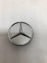 Load image into Gallery viewer, Set of 2 Mercedes-Benz Silver Wheel Center Hub Caps 75mm c54b183b