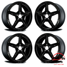 Load image into Gallery viewer, SET OF 4 MERCEDES C-CLASS 2016-2019 18&quot; FACTORY OEM STAGGERED WHEELS RIMS