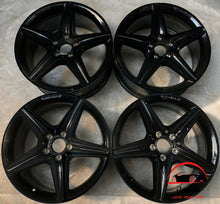 Load image into Gallery viewer, SET OF 4 MERCEDES E300 E350 E400 E450 2017-2020 18" FACTORY ORIGINAL STAGGERED AMG WHEELS RIMS