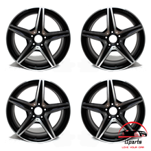 Load image into Gallery viewer, SET OF 4 MERCEDES C-CLASS 2016-2019 18&quot; FACTORY OEM STAGGERED WHEELS RIMS