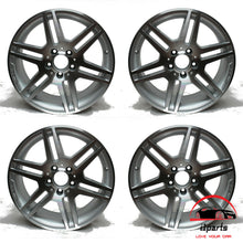 Load image into Gallery viewer, SET OF 4 MERCEDES C-CLASS 2008-2011 17&quot; FACTORY ORIGINAL STAGGERED WHEELS RIMS