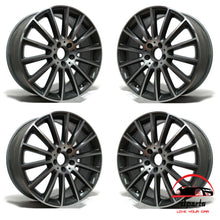 Load image into Gallery viewer, SET OF 4 MERCEDES C300 C300D C400 2015 2016 19&quot; FACTORY OEM STAGGERED WHEELS RIMS