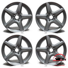 Load image into Gallery viewer, SET OF 4 MERCEDES SL55 2008 19&quot; FACTORY ORIGINAL STAGGERED WHEELS RIMS