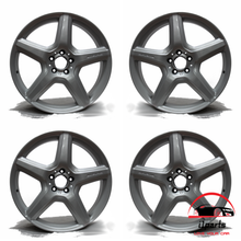 Load image into Gallery viewer, SET OF 4 MERCEDES CL &amp; S CLASS 2009-2013 20&quot; FACTORY ORIGINAL AMG STAGGERED WHEELS RIMS