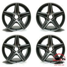 Load image into Gallery viewer, SET OF 4 MERCEDES E63 2007-2009 18&quot; FACTORY ORIGINAL STAGGERED WHEELS RIMS