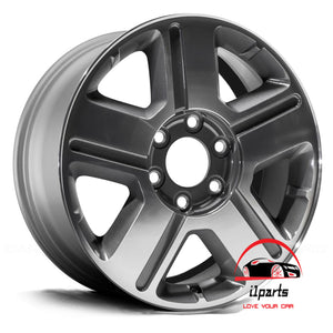 CHEVROLET TRAILBLAZER, TRAILBLAZER EXT 2004-2009 17" FACTORY ORIGINAL WHEEL RIM