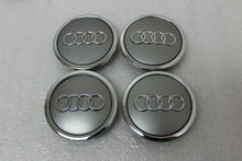 Load image into Gallery viewer, SET OF 4 AUDI  A S RS-CLASS GERMAN QUALITY WHEEL CENTER CAPS